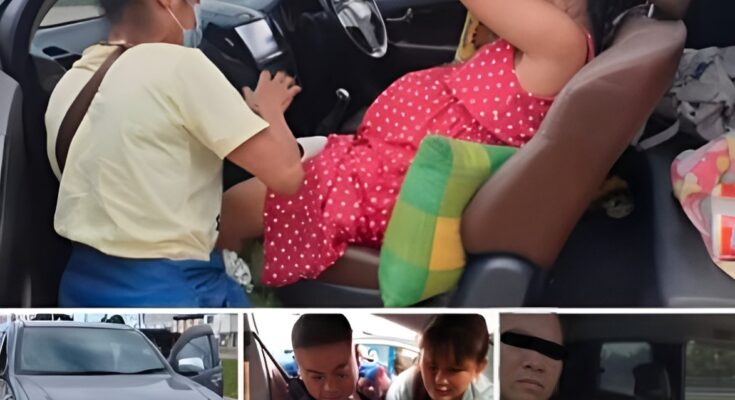 แห่ส่องเลขทะเบียน สาวคลอดลูกบนกระบะ หลังอั้นไม่ไหวรถติดไฟแดงนานเกิน